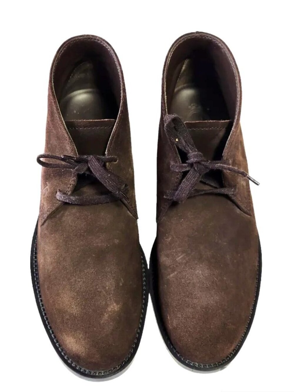 Tod's brown suede chukka ankle boots UK7 = US8 = EU41